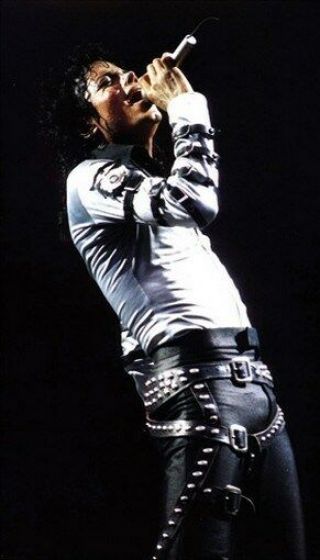 Michael Jackson Poster Live In Concert Rare Hot 8