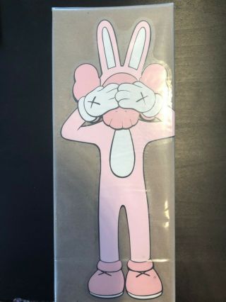 Authentic Kaws Accomplice,  Pink,  2002,  Painted Cast Vinyl