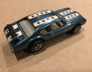 Light Blue Olds 442 Redline Hot Wheels Mattel