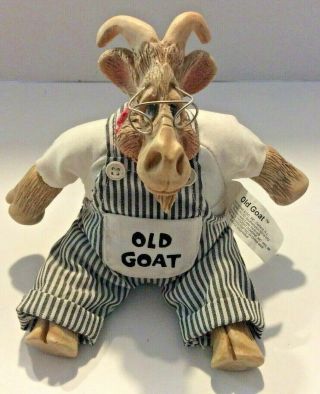 Russ Berrie Old Goat Country Folks Kathleen Kelly Critter Factory Shelf Sitter