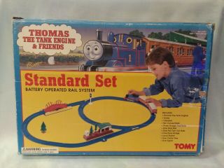 Vintage Thomas Train 1997 Standard Track (missing Stop Sign,  & Tree) Great
