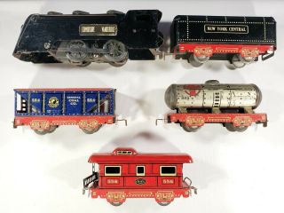 Vintage Marx Commodore Vanderbilt Tin Train Set