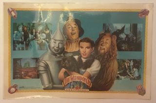 Wizard Of Oz 50th Anniversary Laminated Placemat Poster 17”x11”