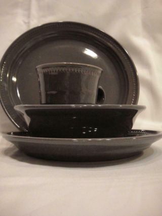 Dansk Craft Colors Stone 4pc Dinnerware